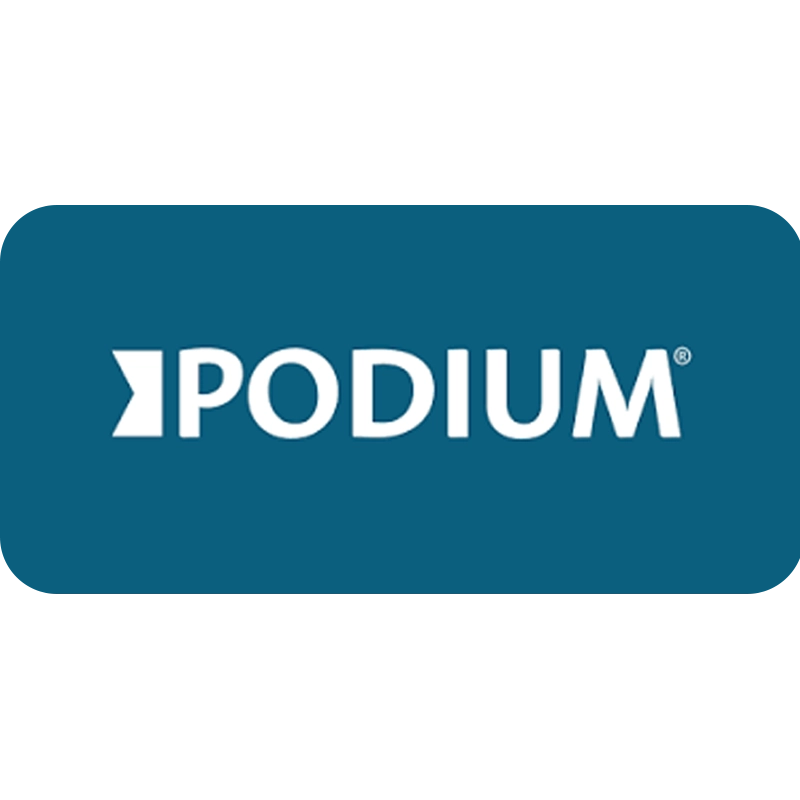 Podium dog